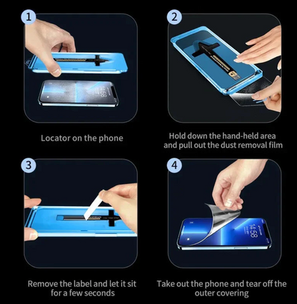 CrystalShield™ Screen Protector - Without Bubbles Dust Free